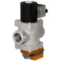 Муфтовые DN 40, 50, с электроприводом регулятора расхода (привод LM24A-SR, GDB161.1E - управление 0...10 В) 