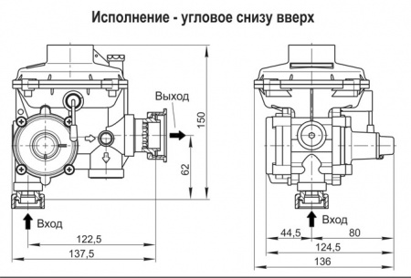 Регуляторы-стабилизаторы давления комбинированные бытовые с ПЗК и ПСК