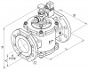 Клапаны электромагнитные двухпозиционные фланцевые DN 50-100 с ручным взводом механического типа, с присоединительными фланцами PN 16 